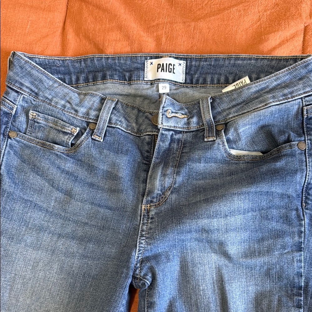 Paige Blue Denim Jeans